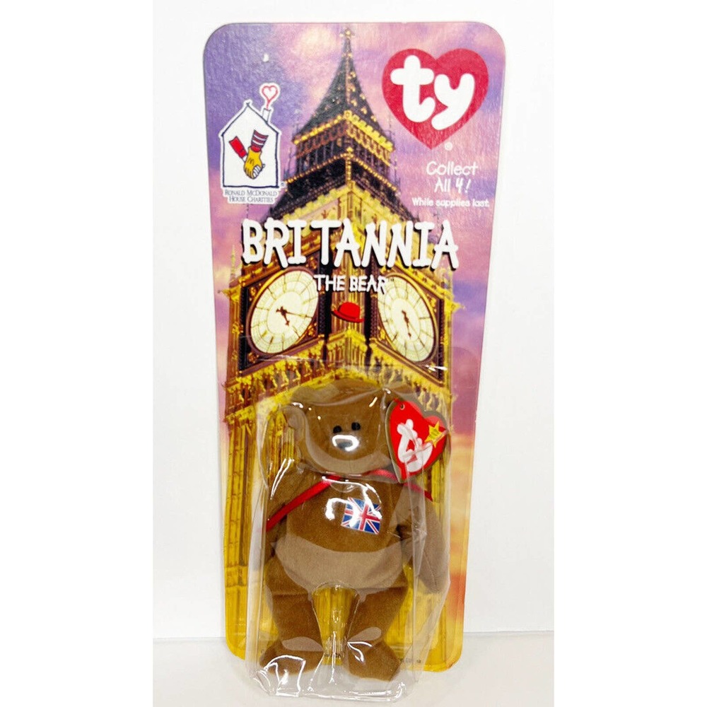 Ty McDonalds Teenie Beanie 1999 Britannia The Bear